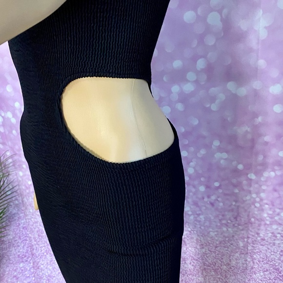 🥀TRIPP NWT serpent dress, stretches, open on side to back, one shoulder goth - Picture 6 of 14